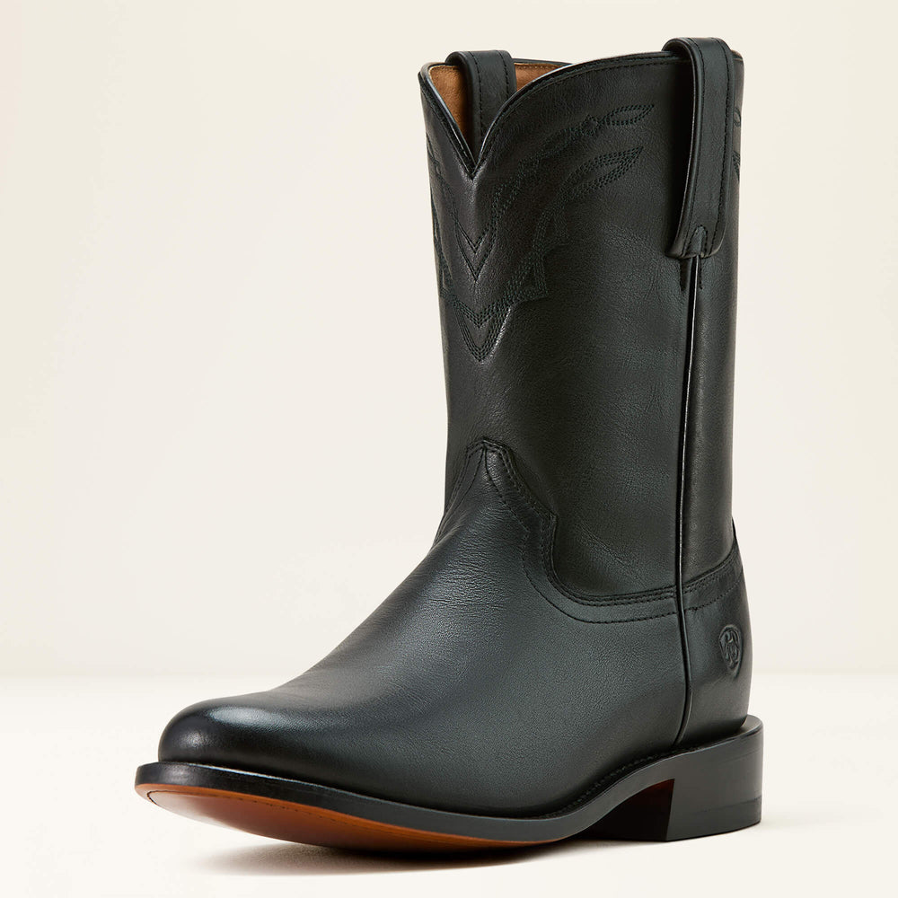 Downtown Western Boot Men - INKWELL BLACK