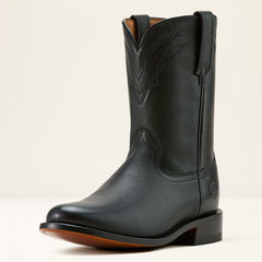 Downtown Western Boot Men - INKWELL BLACK
