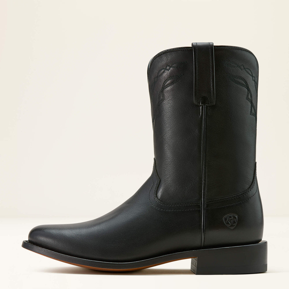 Downtown Western Boot Men - INKWELL BLACK