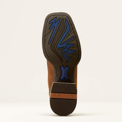 Ricochet Wide Square Toe Cowboy Boot Men - WEATHERED CHESTNUT