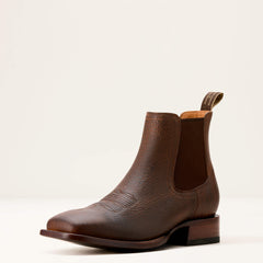 Bench Made Younger Western Boot Men - SADDLE BROWN BISON