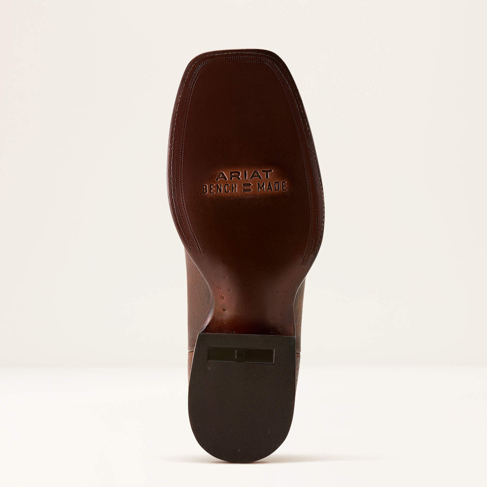 Bench Made Younger Western Boot Men - SADDLE BROWN BISON