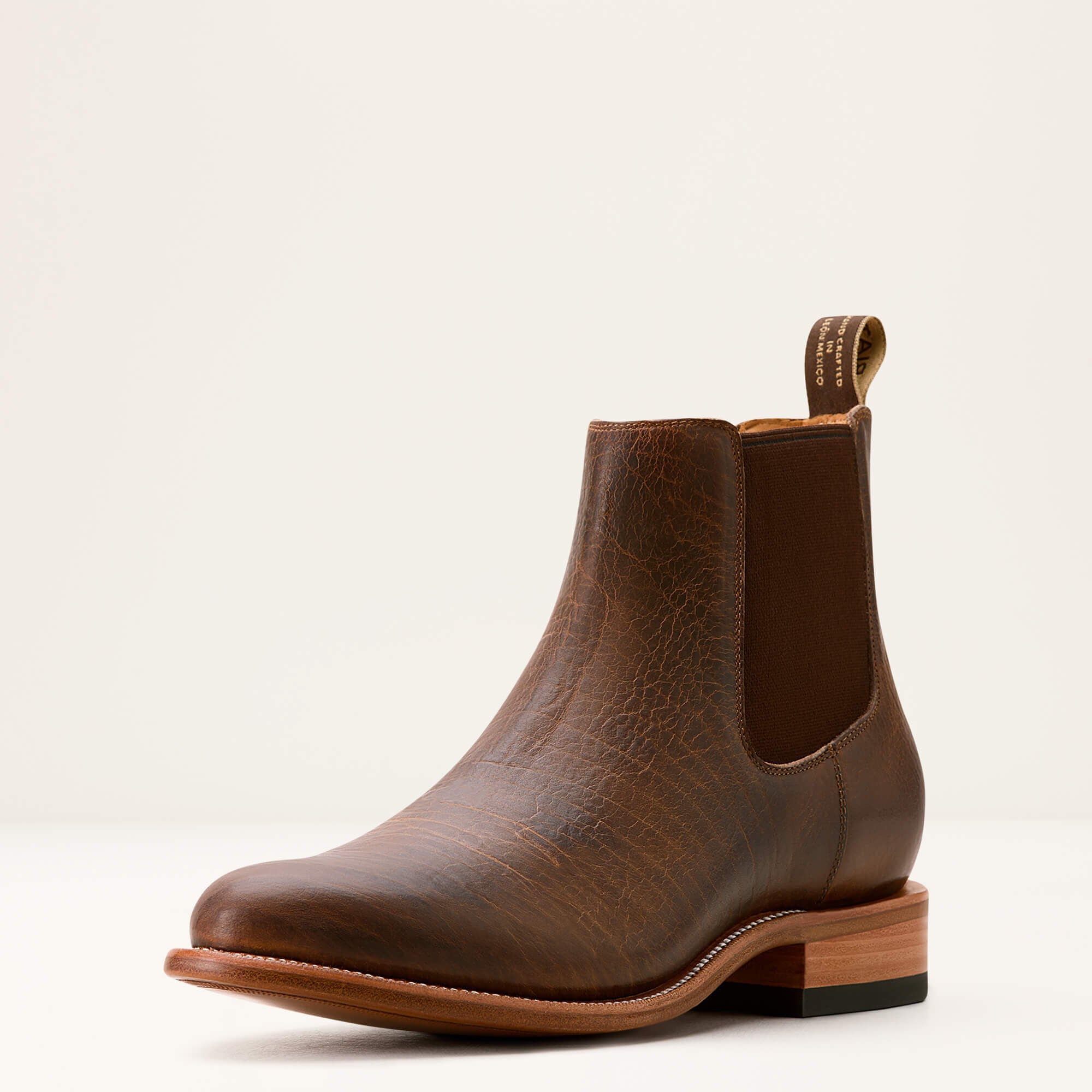 Bench Made Reed Western Boot Men - EARTH BROWN BISON