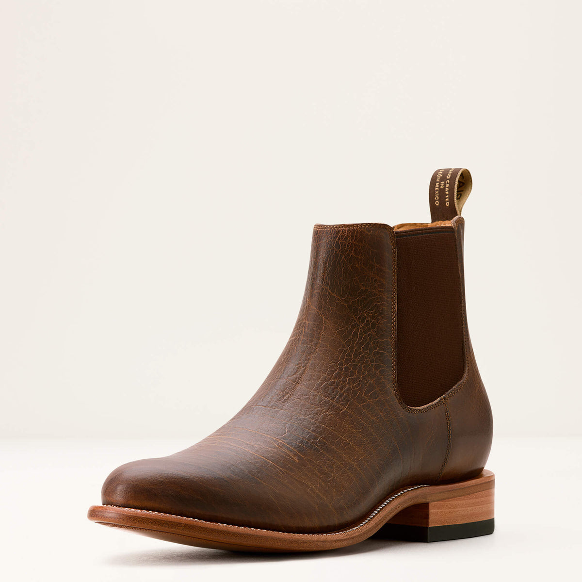 Bench Made Reed Western Boot Men - EARTH BROWN BISON