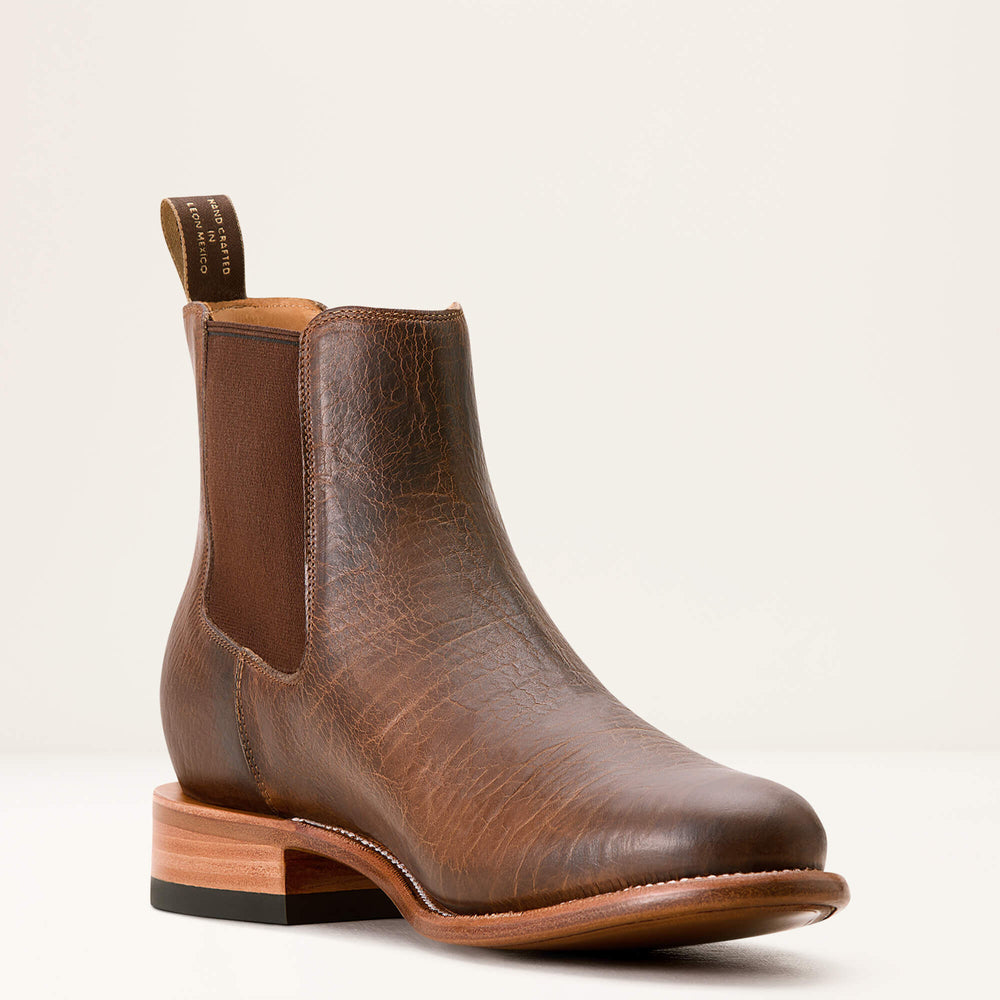 Bench Made Reed Western Boot Men - EARTH BROWN BISON