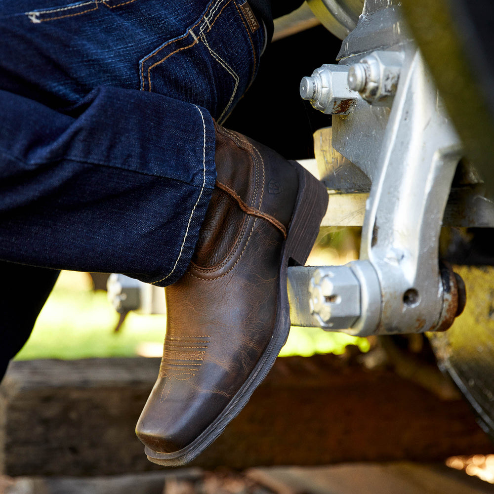 Rambler Western Boot Men - ANTIQUED GREY