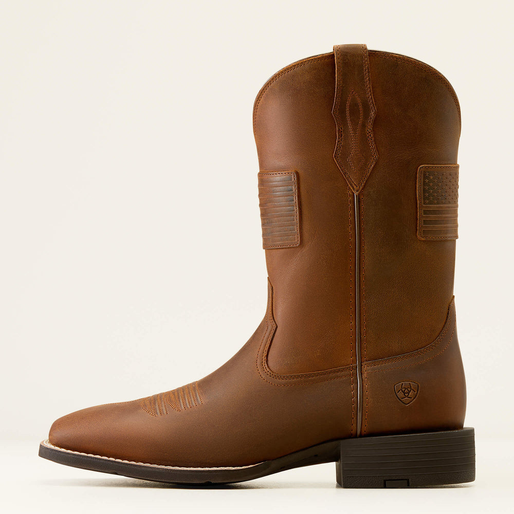 Sport Patriot II Western Boot Men - DISTRESSED TAN