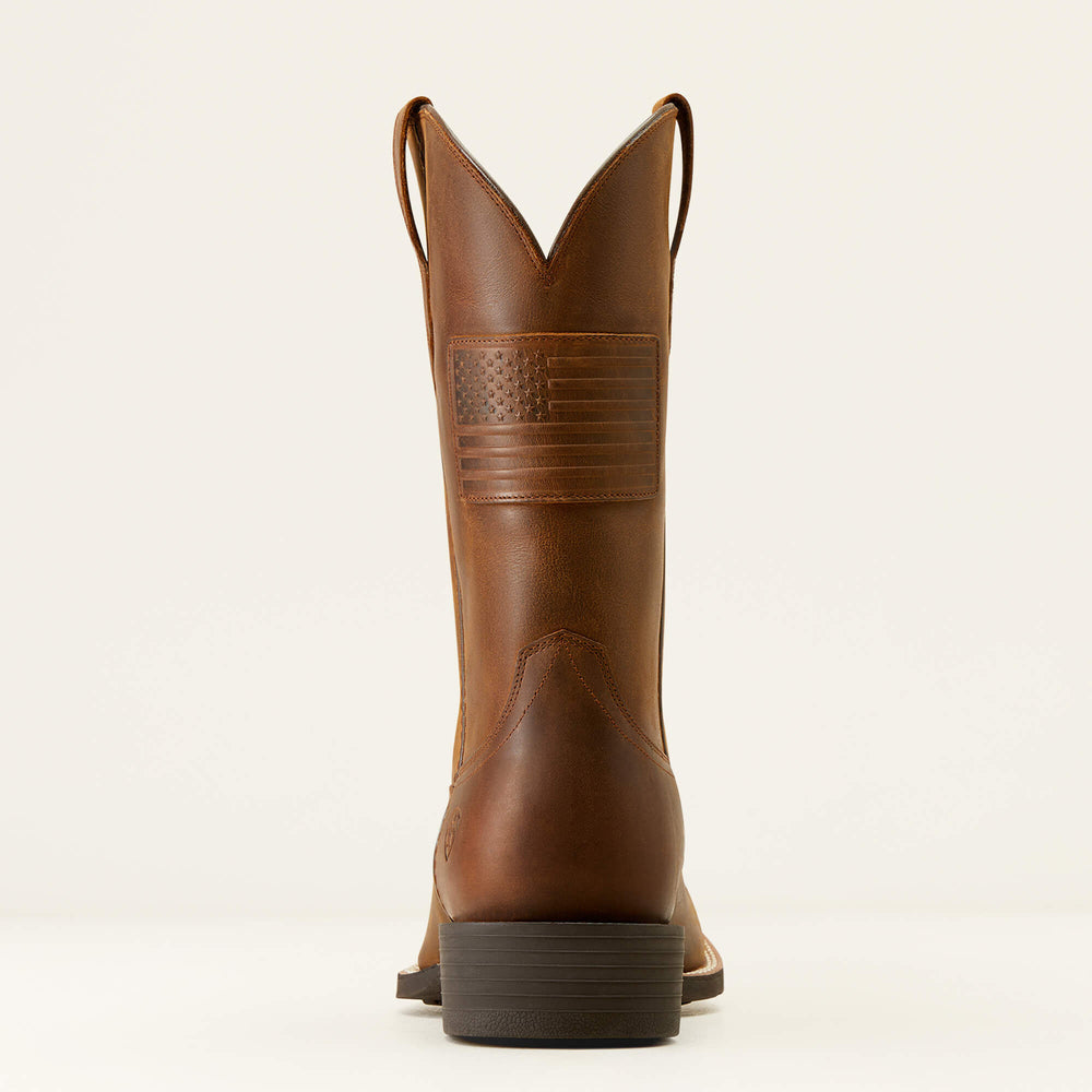 Sport Patriot II Western Boot Men - DISTRESSED TAN