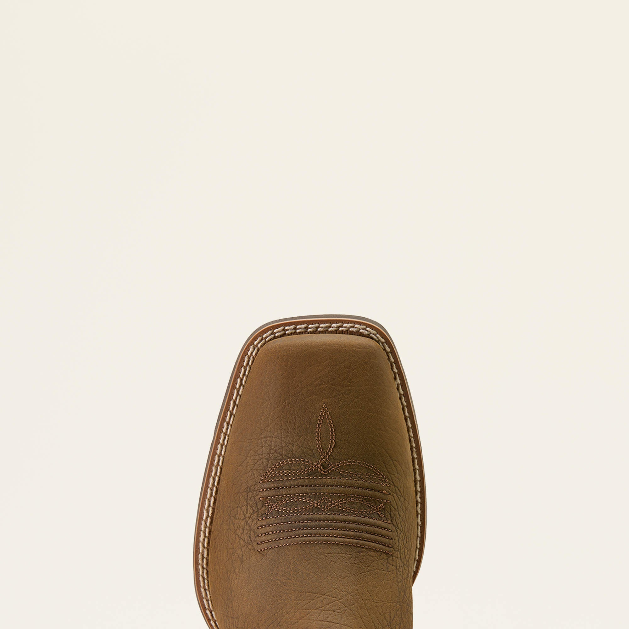Sport Big Country Wide Square Toe Cowboy Boot Men - MUSTANG BROWN/SMOKEY CREAM