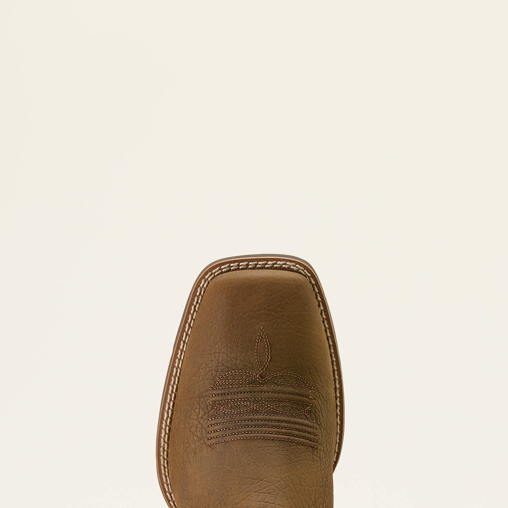 Sport Big Country Wide Square Toe Cowboy Boot Men - MUSTANG BROWN/SMOKEY CREAM