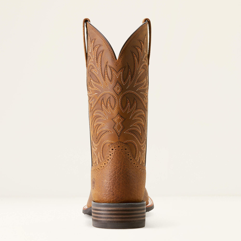 Oakwood Cowboy Boot Men - EARTH/DISTRESSED BROWN