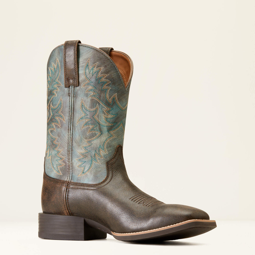 Sport Latigo Western Boot Men - CHOCOLATE BROWN