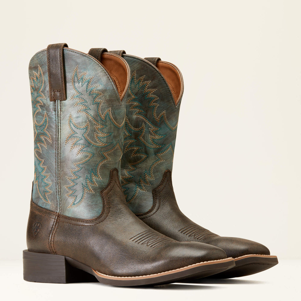 Sport Latigo Western Boot Men - CHOCOLATE BROWN