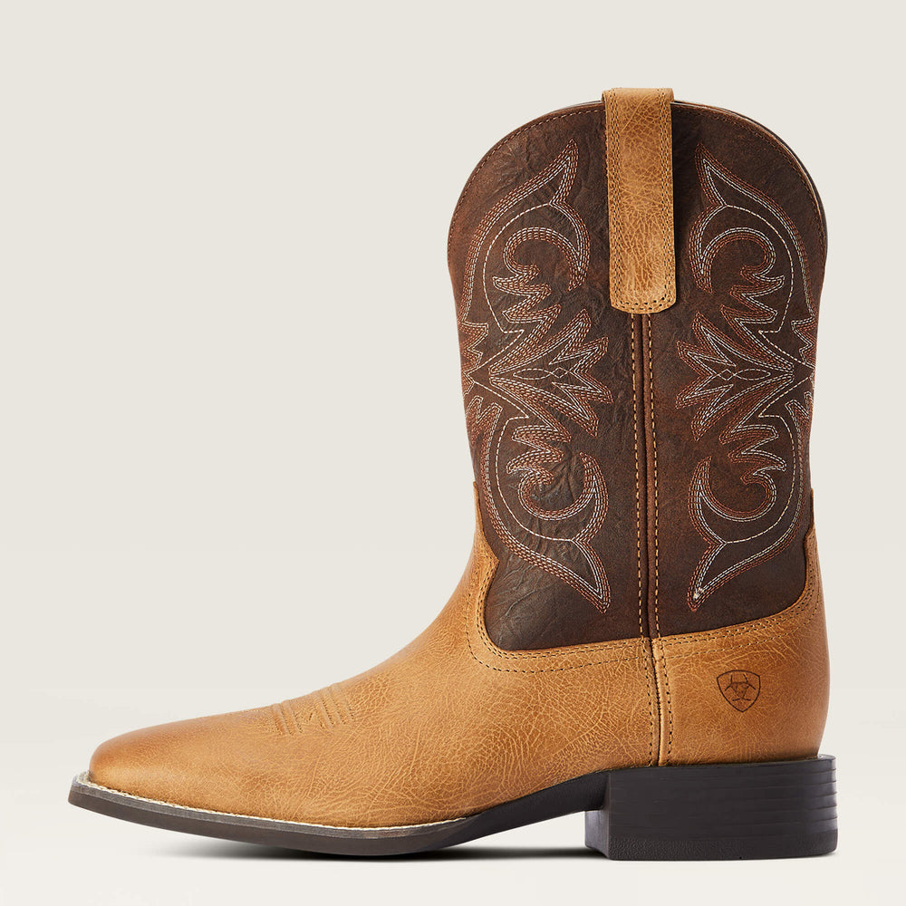 Sport Pardner Western Boot Men - MATTE TAN BUCK