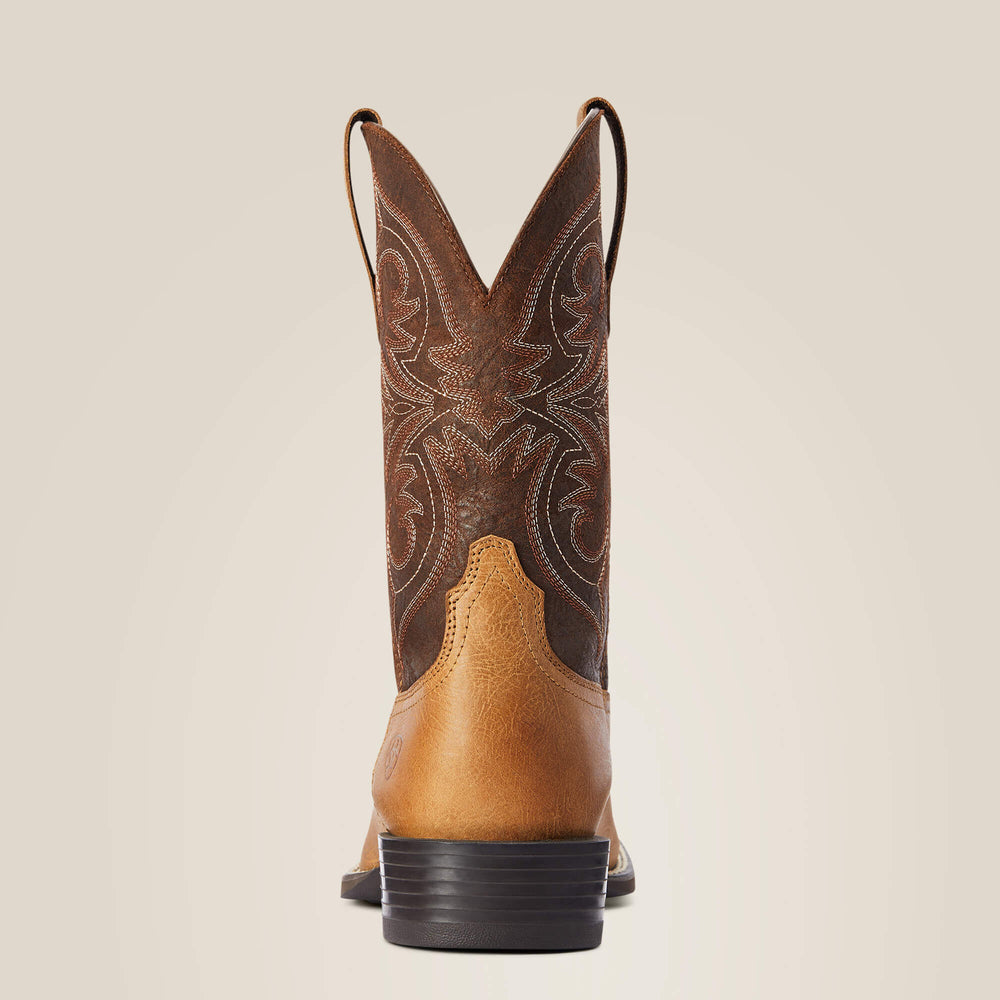Sport Pardner Western Boot Men - MATTE TAN BUCK