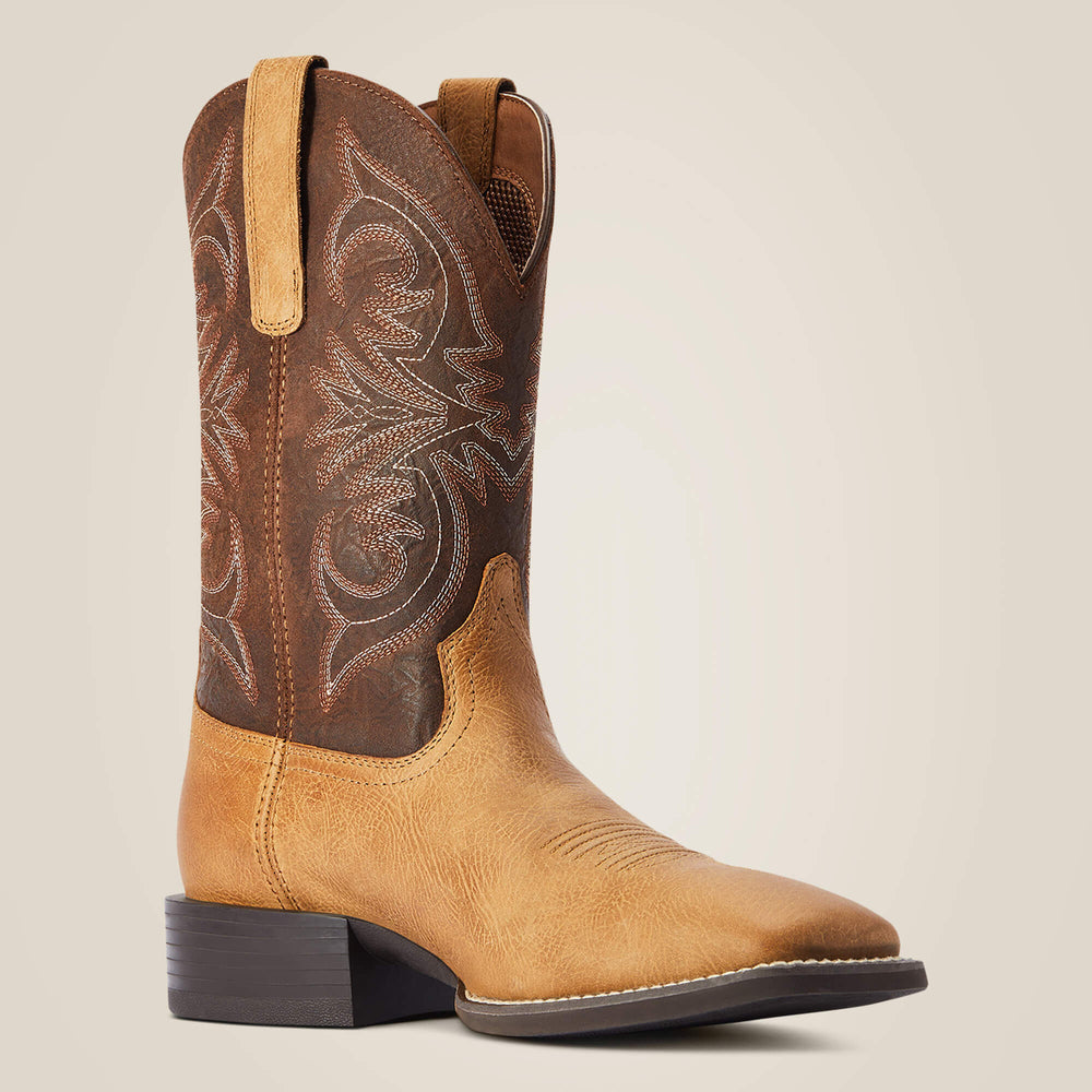 Sport Pardner Western Boot Men - MATTE TAN BUCK