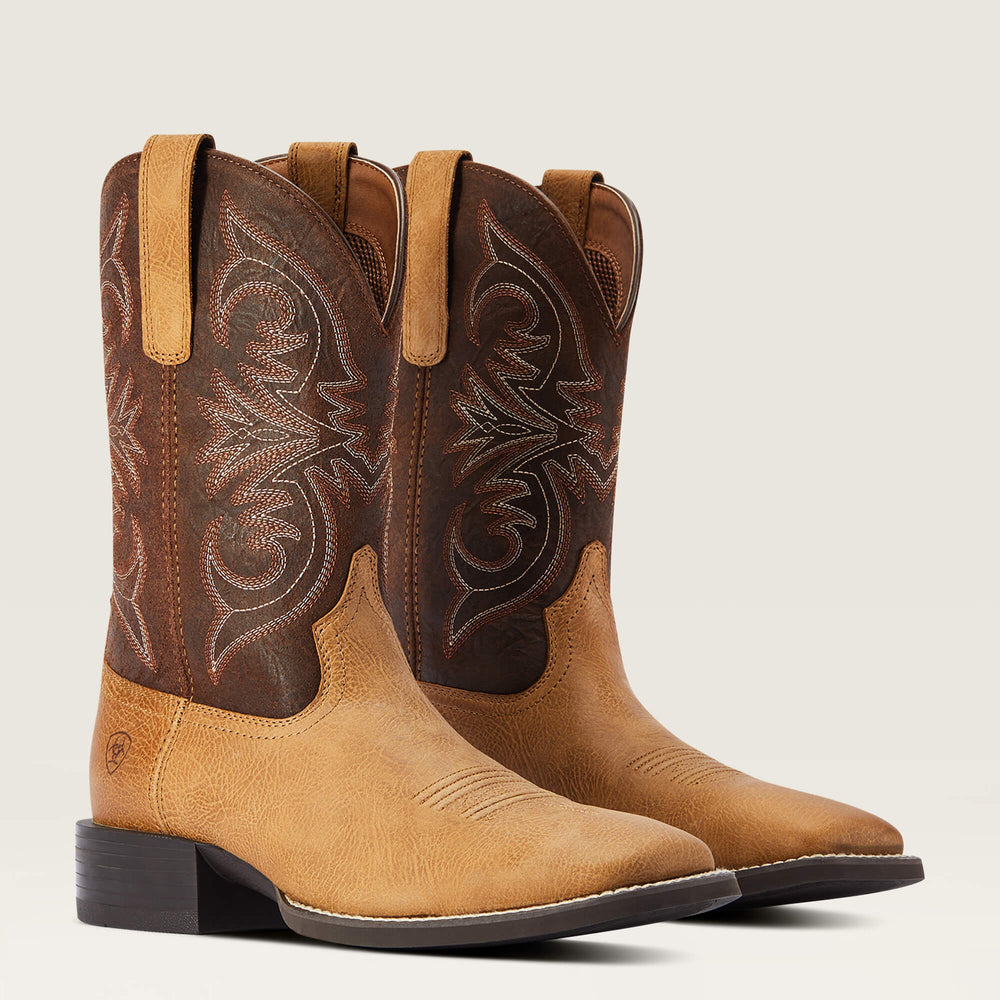 Sport Pardner Western Boot Men - MATTE TAN BUCK