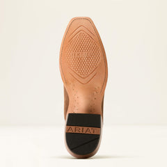 Futurity Champ Cowboy Boot Men - DIJON ROUGHOUT/ROYAL PURPLE