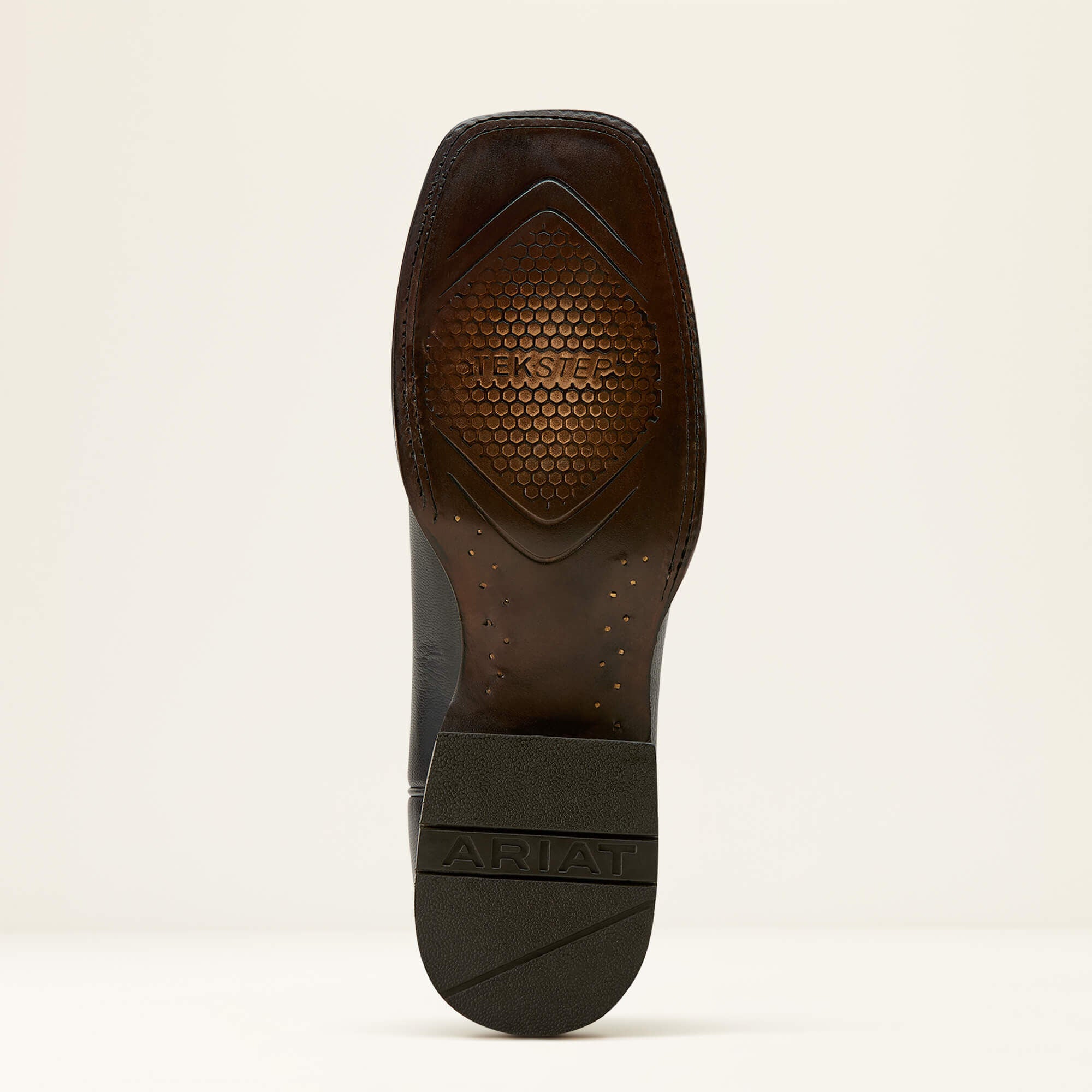 Sting Wide Square Toe Cowboy Boot Men - IRON ORE/FIRED BRICK