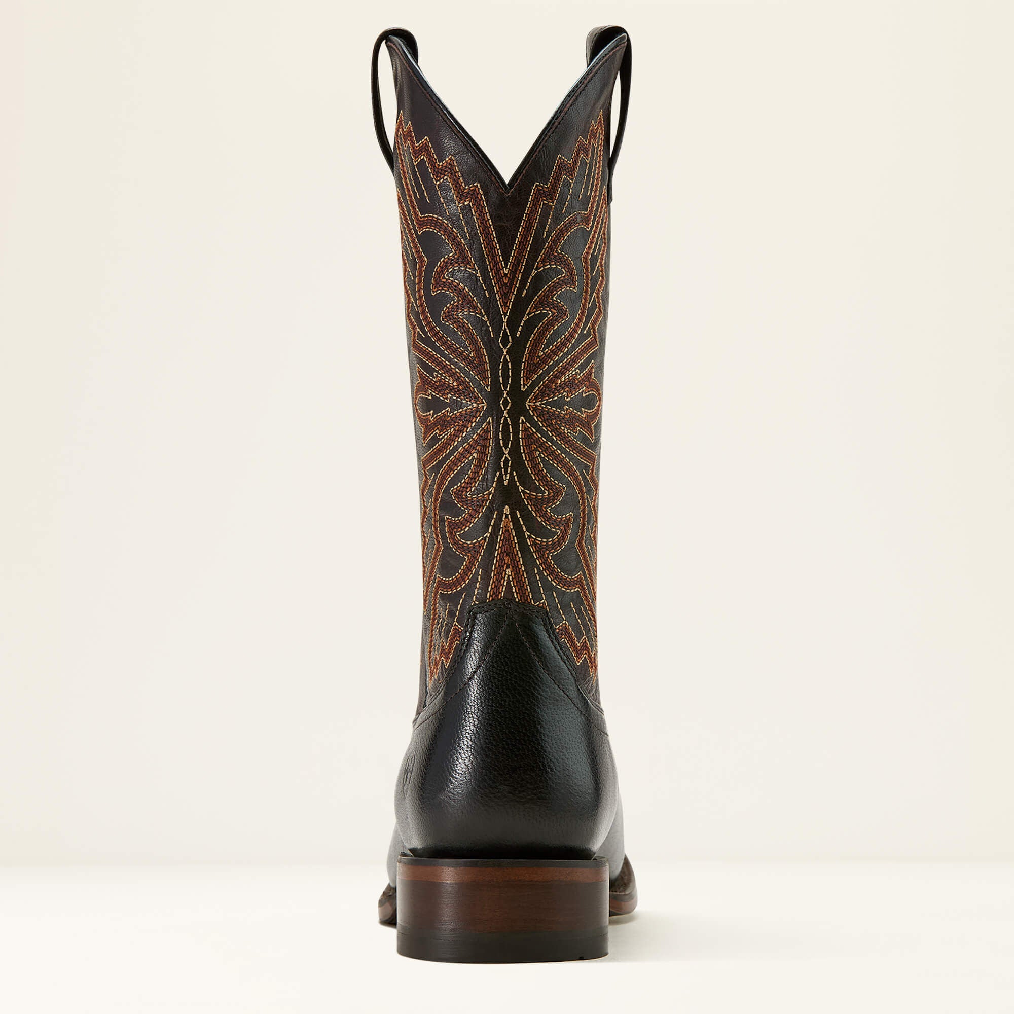 Sting Wide Square Toe Cowboy Boot Men - IRON ORE/FIRED BRICK
