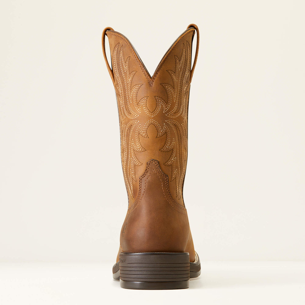Ridgeback Cowboy Boot Men - OILY DISTRESSED TAN