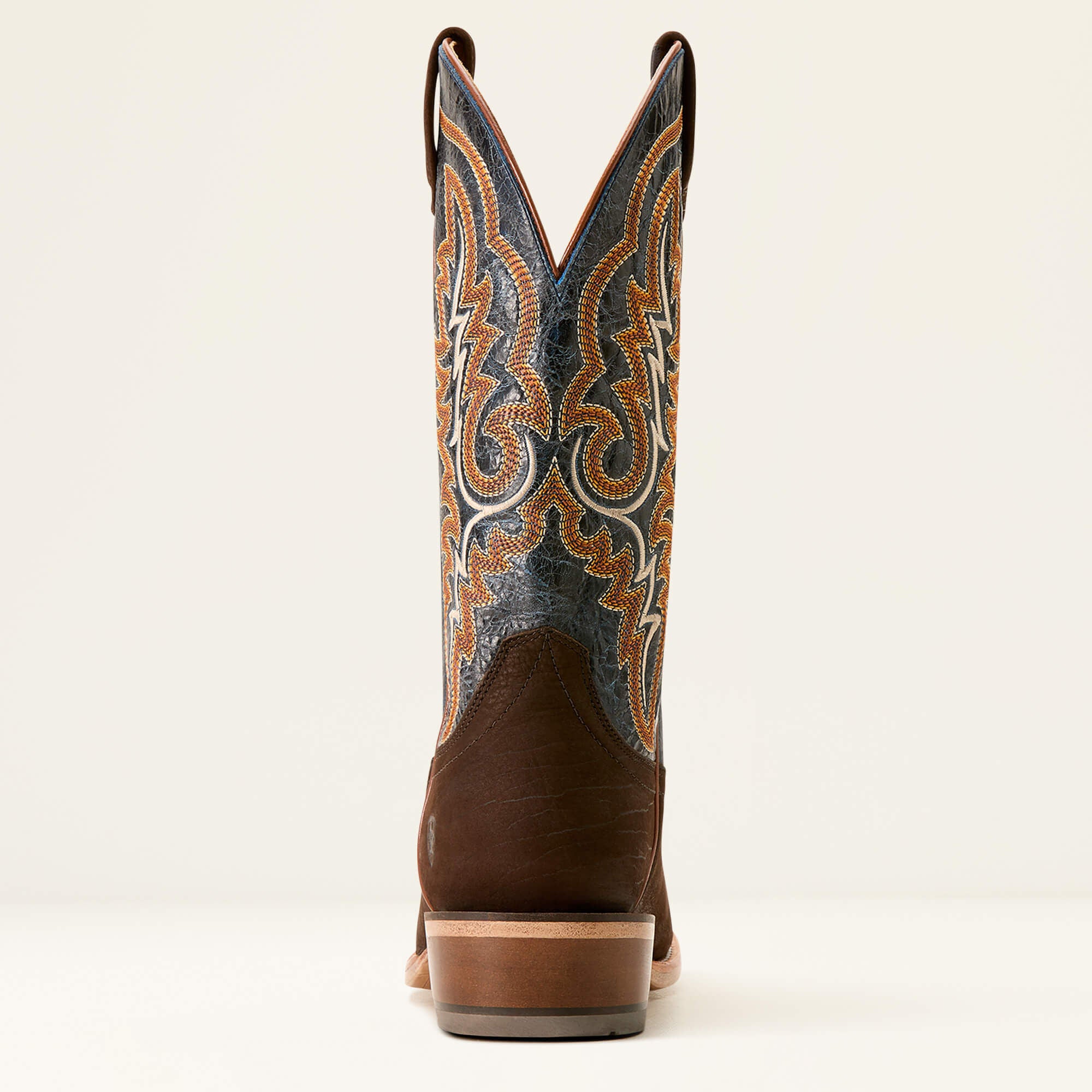 Futurity Relentless Bama Fury Cowboy Boot Men - CHOCOLATE BISON/ROYAL BLUE