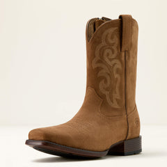 Bodie Western Boot Men - CHESTNUT SUEDE