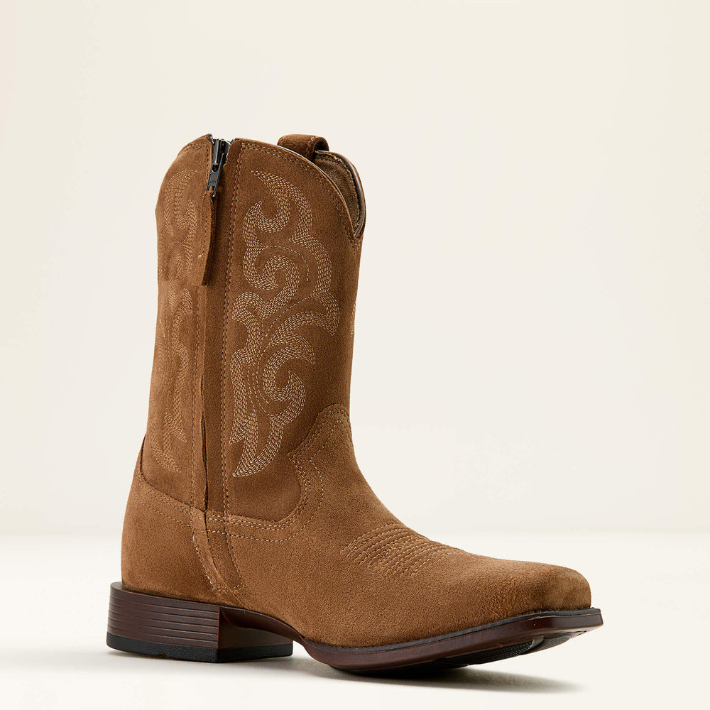 Bodie Western Boot Men - CHESTNUT SUEDE