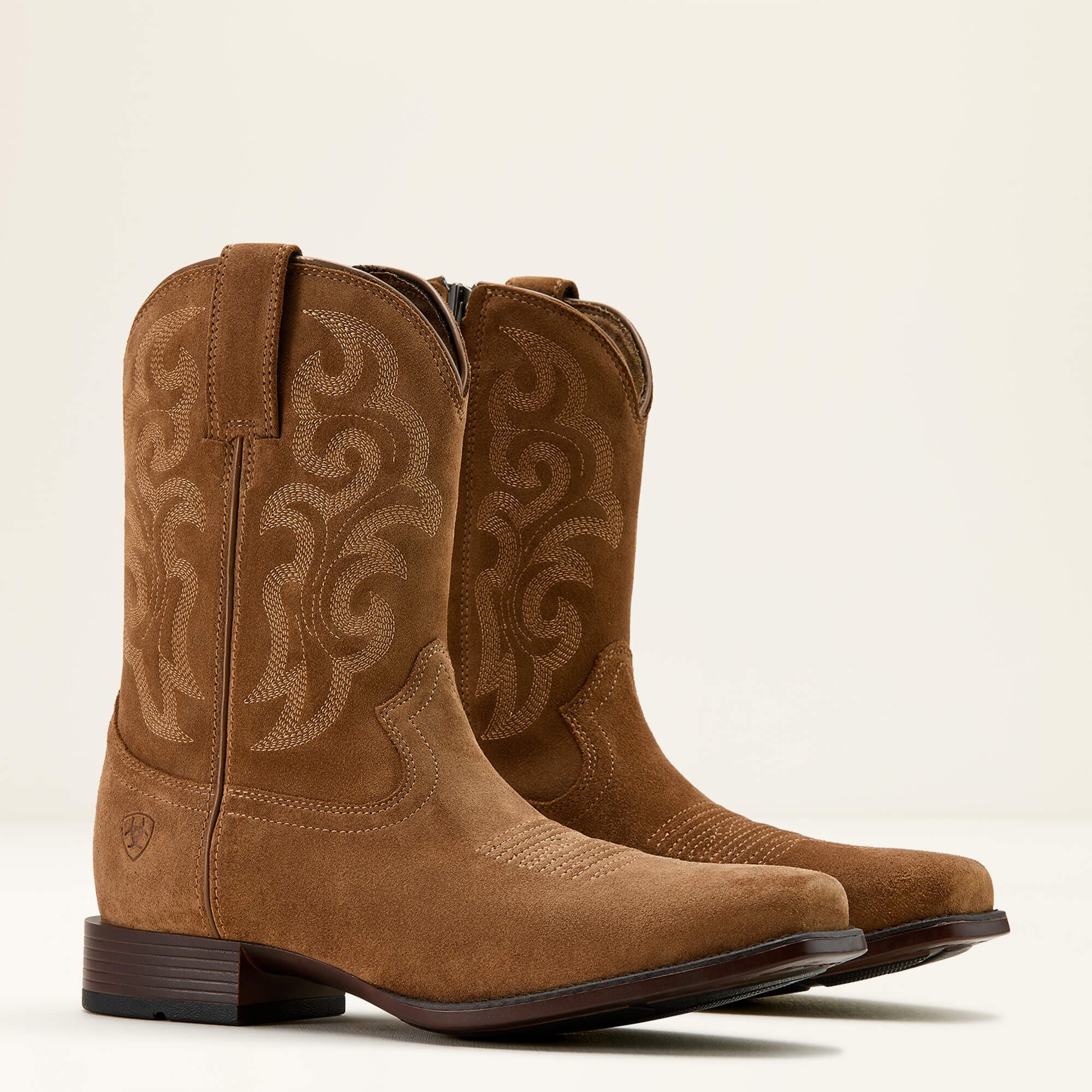 Bodie Western Boot Men - CHESTNUT SUEDE