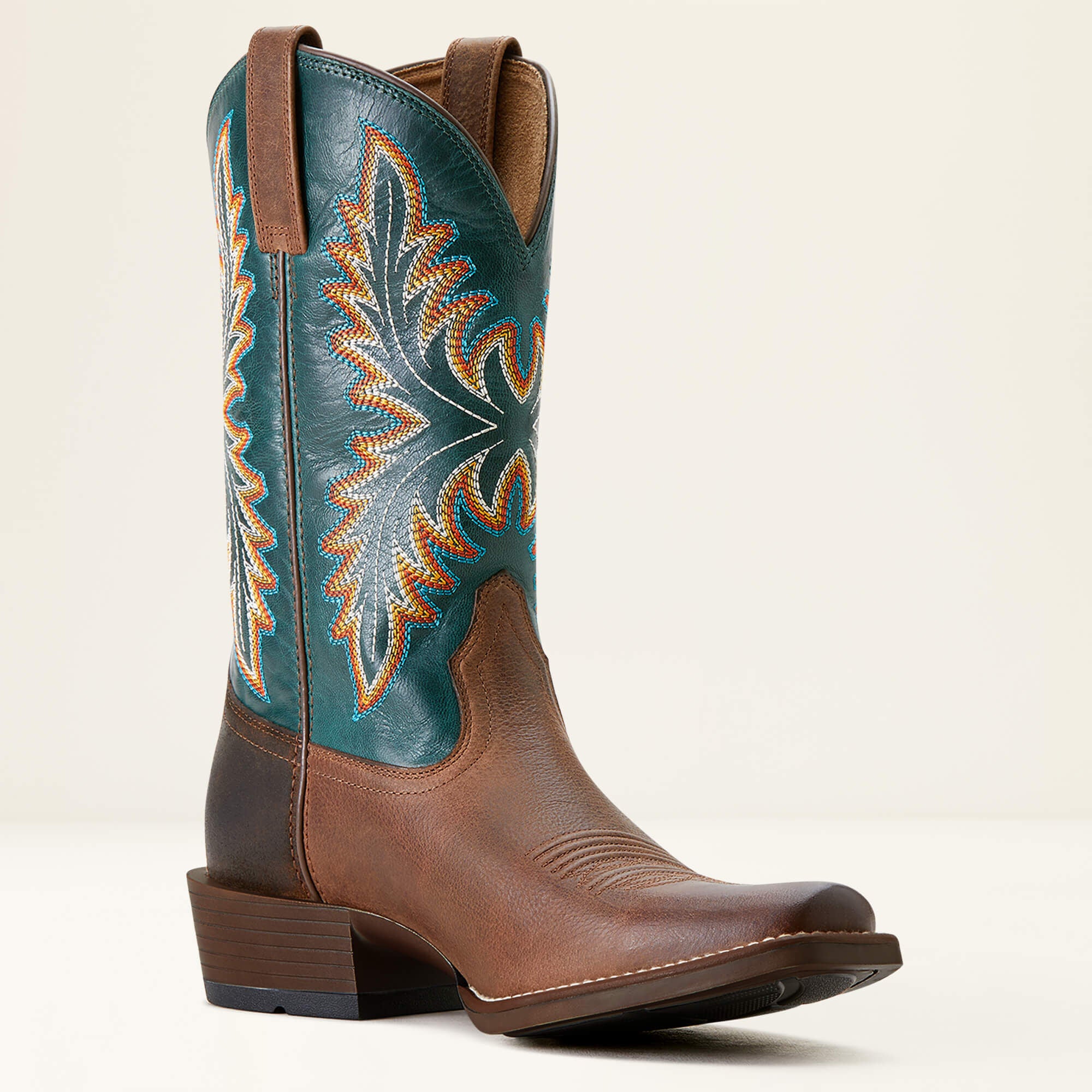 Renegade Cowboy Boot Men - VINTAGE OAK/DEEP TEAL