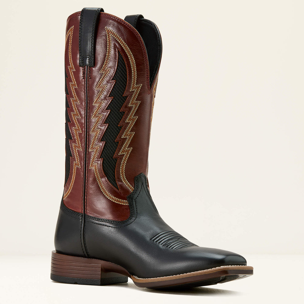 Dakota VentTEK Cowboy Boot Men - SUPPLE BLACK/CINNAMON
