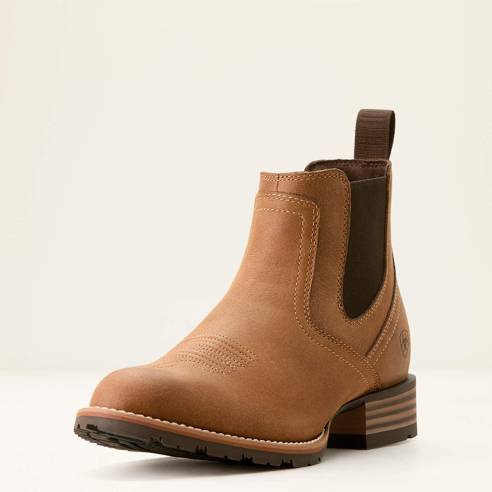 Hybrid Low Boy Round Toe Western Boot Men - DESERT BROWN