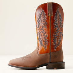 Hudson Cowboy Boot Men - LIGHT TAN/MARIGOLD