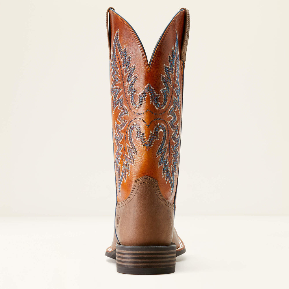 Hudson Cowboy Boot Men - LIGHT TAN/MARIGOLD