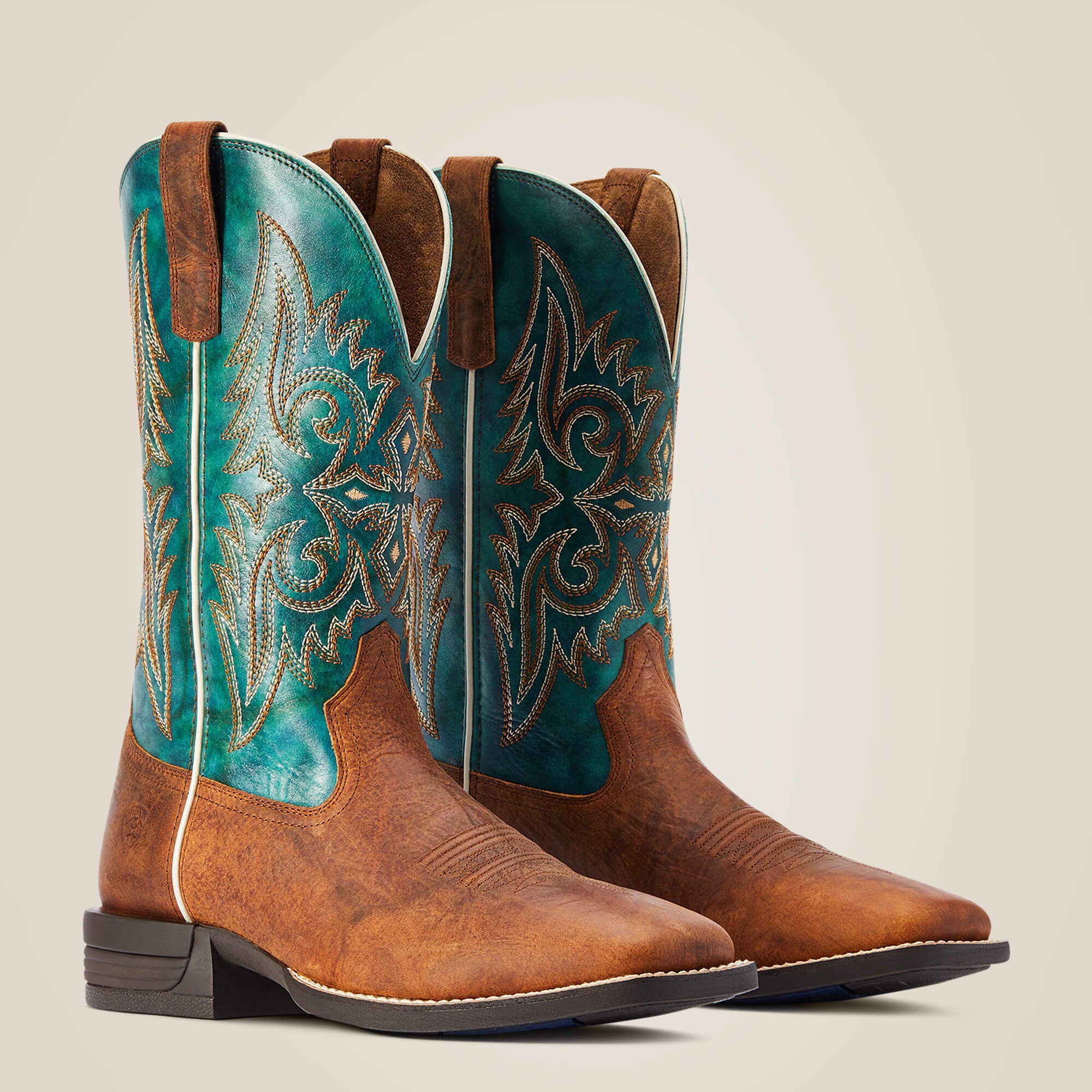 Wild Thang Western Boot Men - FIERY BROWN CRUNCH