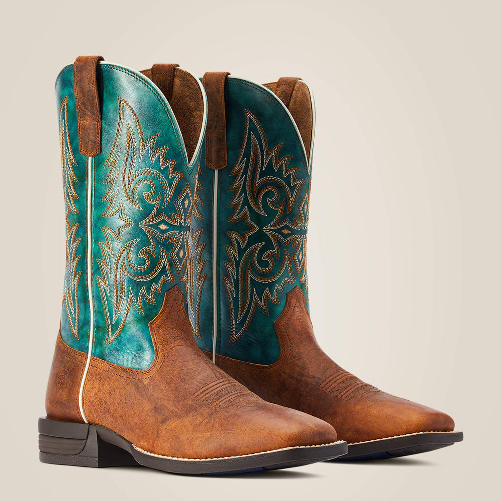 Wild Thang Western Boot Men - FIERY BROWN CRUNCH
