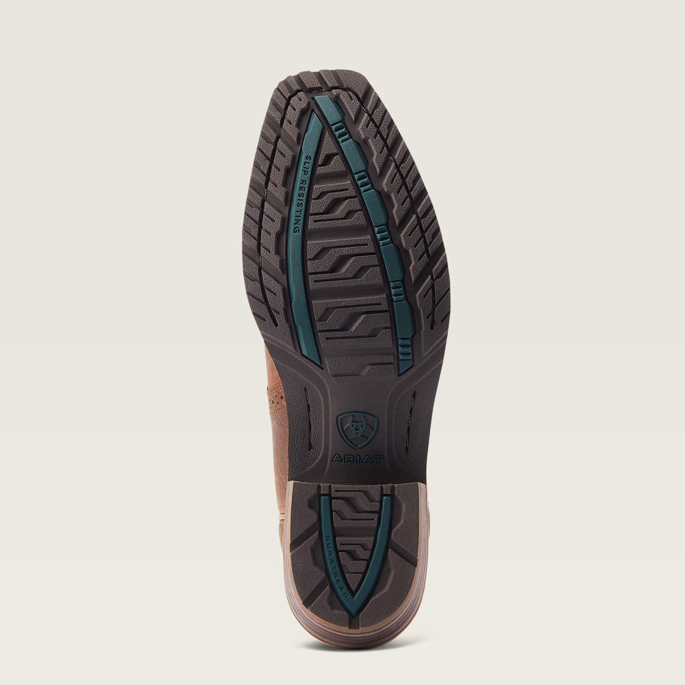 Hybrid Roughstock Square Toe Cowboy Boot Men - SORREL CRUNCH