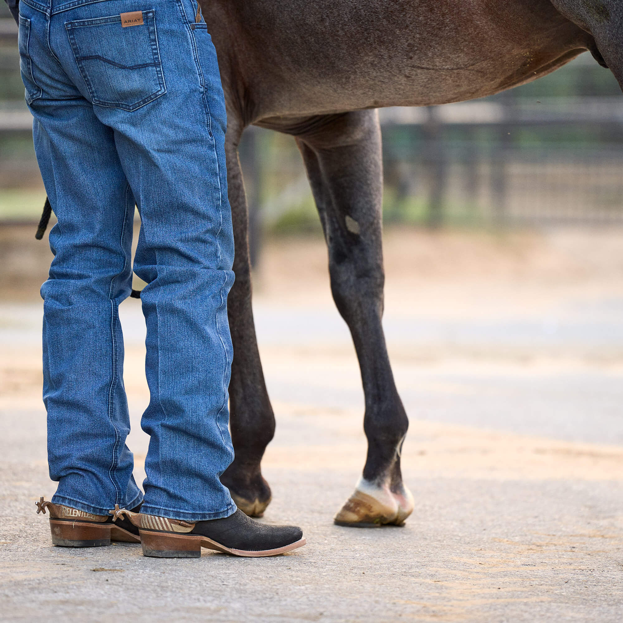 Futurity Relentless Bama Fury Cowboy Boot Men - BLACK BISON/LUCKY CLOVER