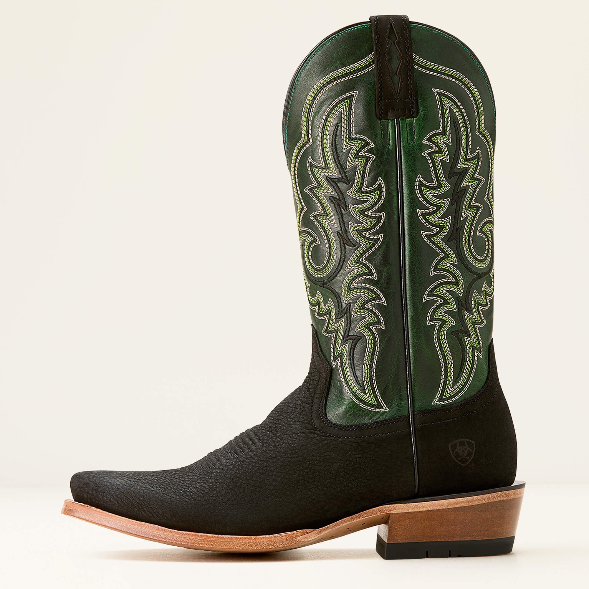 Futurity Relentless Bama Fury Cowboy Boot Men - BLACK BISON/LUCKY CLOVER