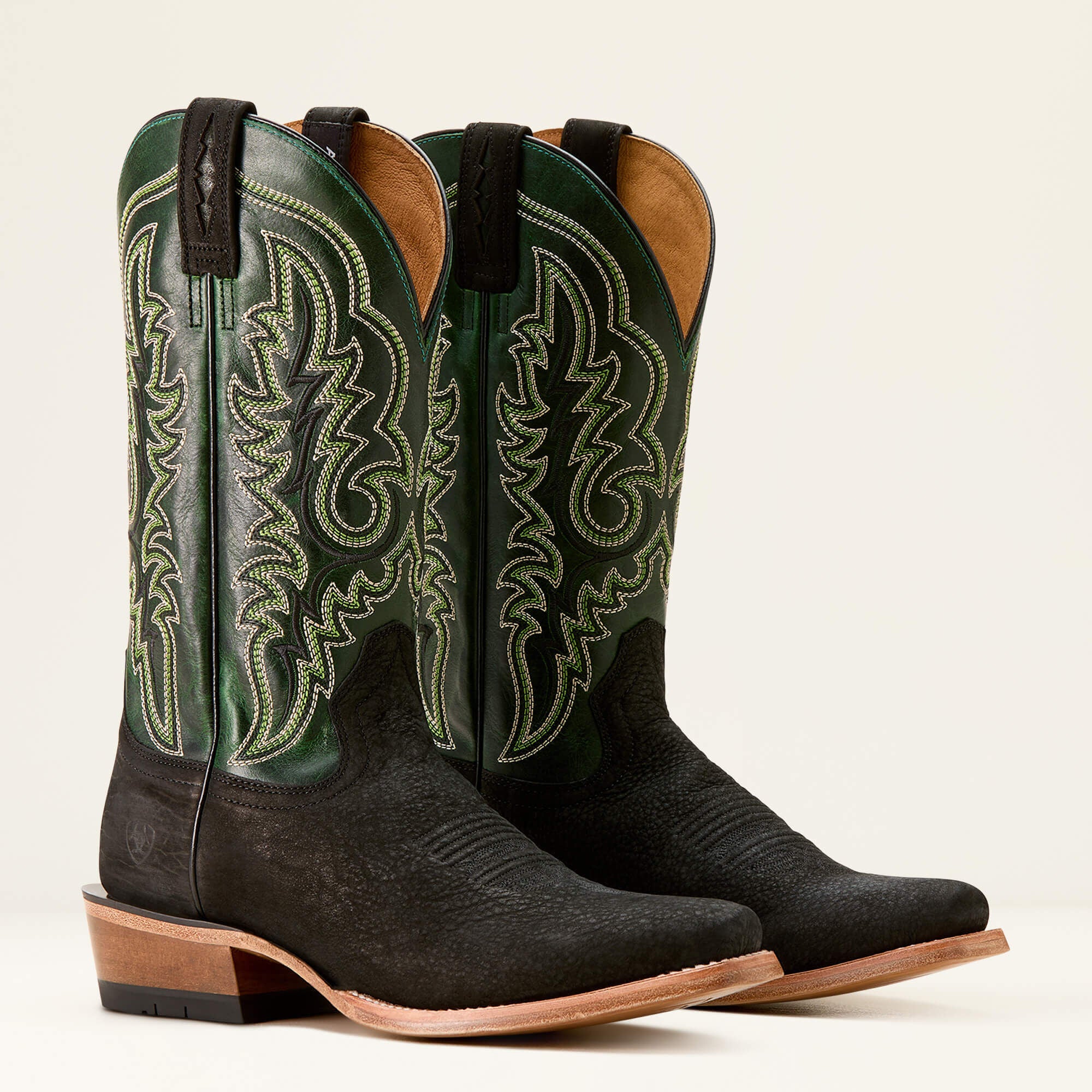 Futurity Relentless Bama Fury Cowboy Boot Men - BLACK BISON/LUCKY CLOVER