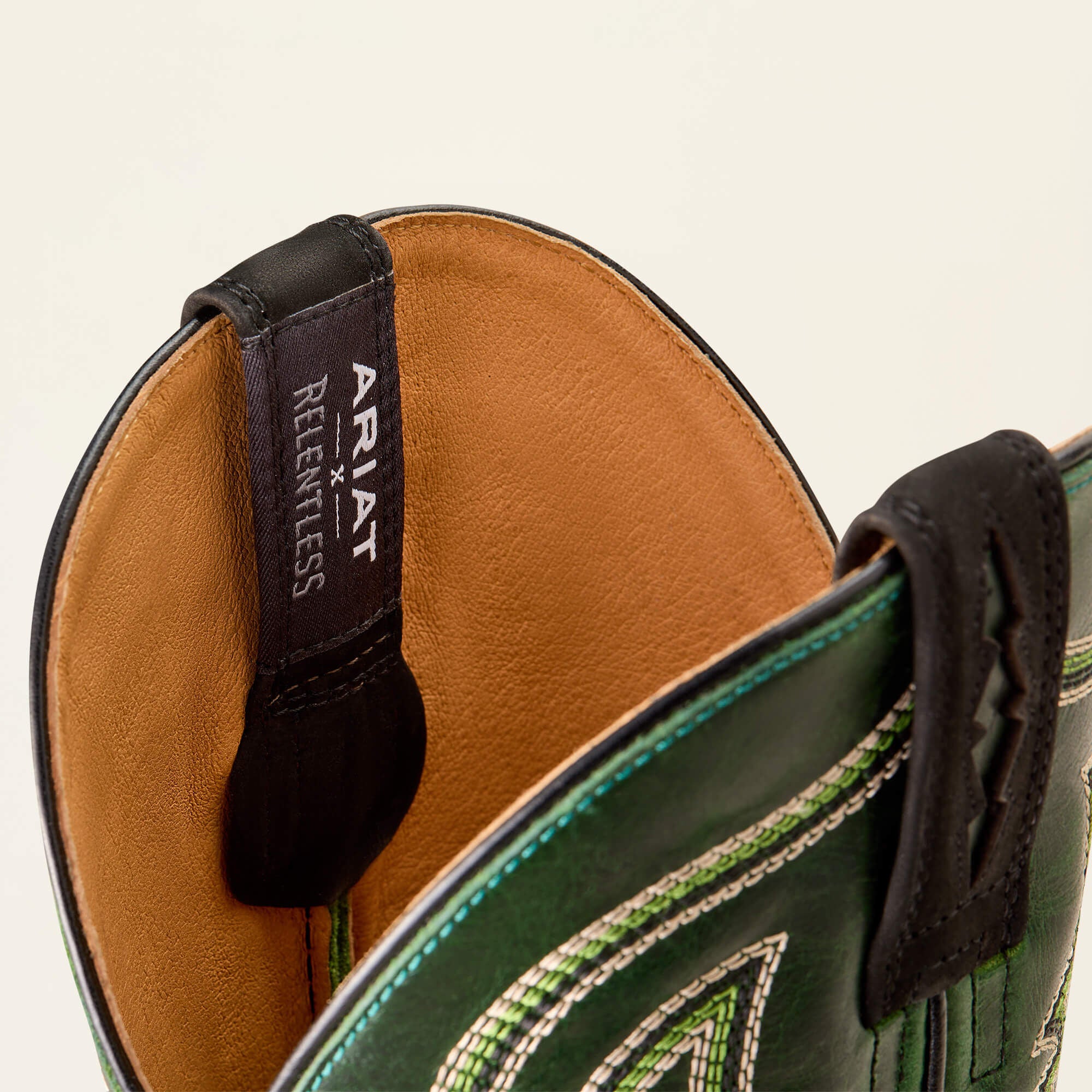 Futurity Relentless Bama Fury Cowboy Boot Men - BLACK BISON/LUCKY CLOVER