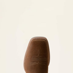 Sport Western Wide Square Toe Cowboy Boot Men - MESA TAN/VINTAGE BOMBER