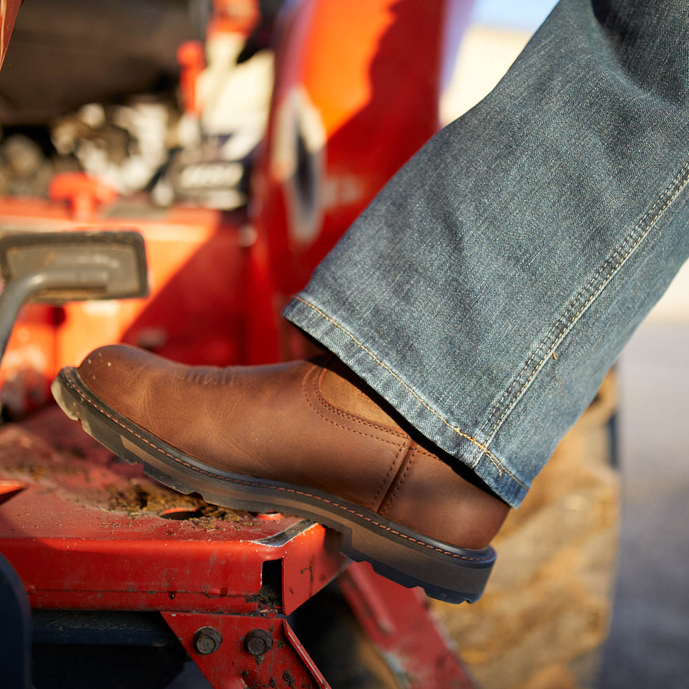 Groundbreaker Work Boot Men - BROWN