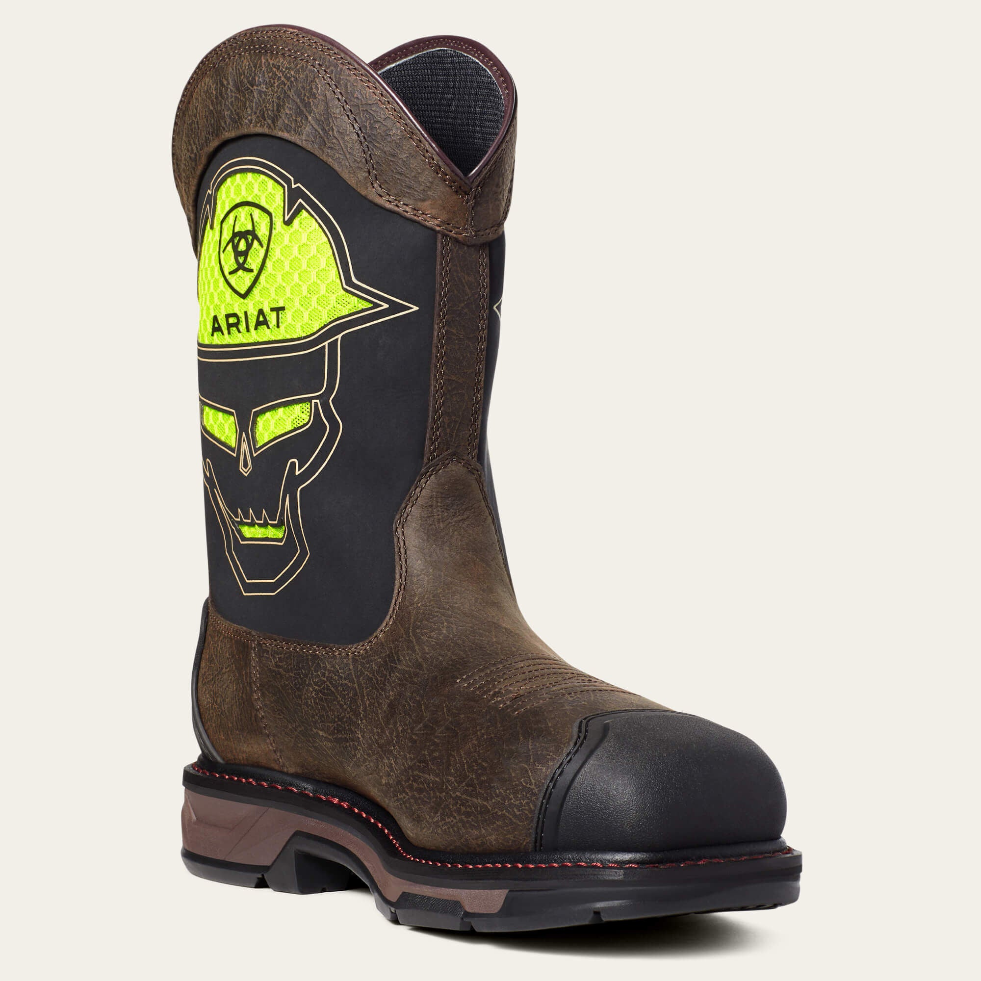 WorkHog XT VentTEK Bold Waterproof Carbon Toe Work Boot Men - IRON COFFEE