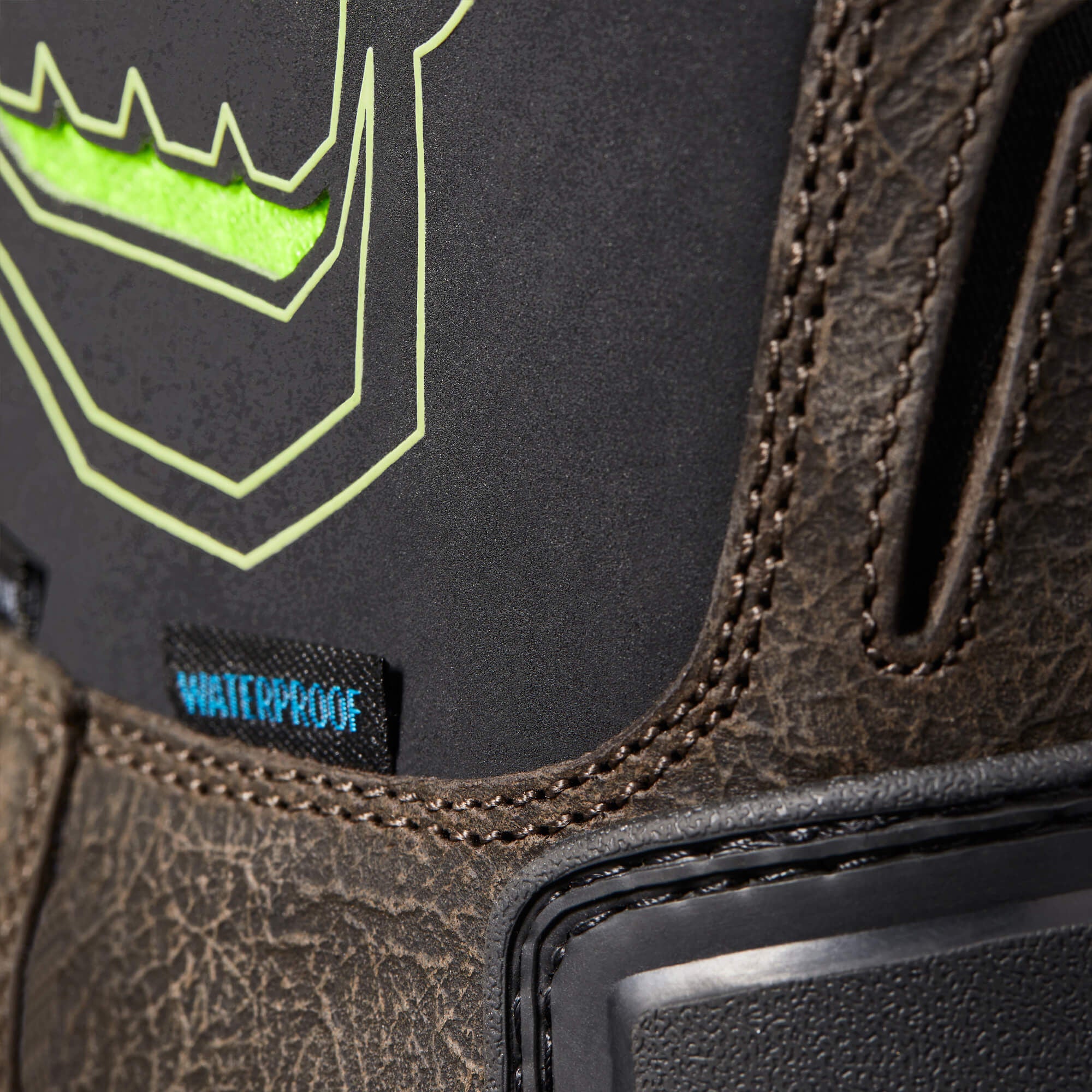 WorkHog XT VentTEK Bold Waterproof Carbon Toe Work Boot Men - IRON COFFEE