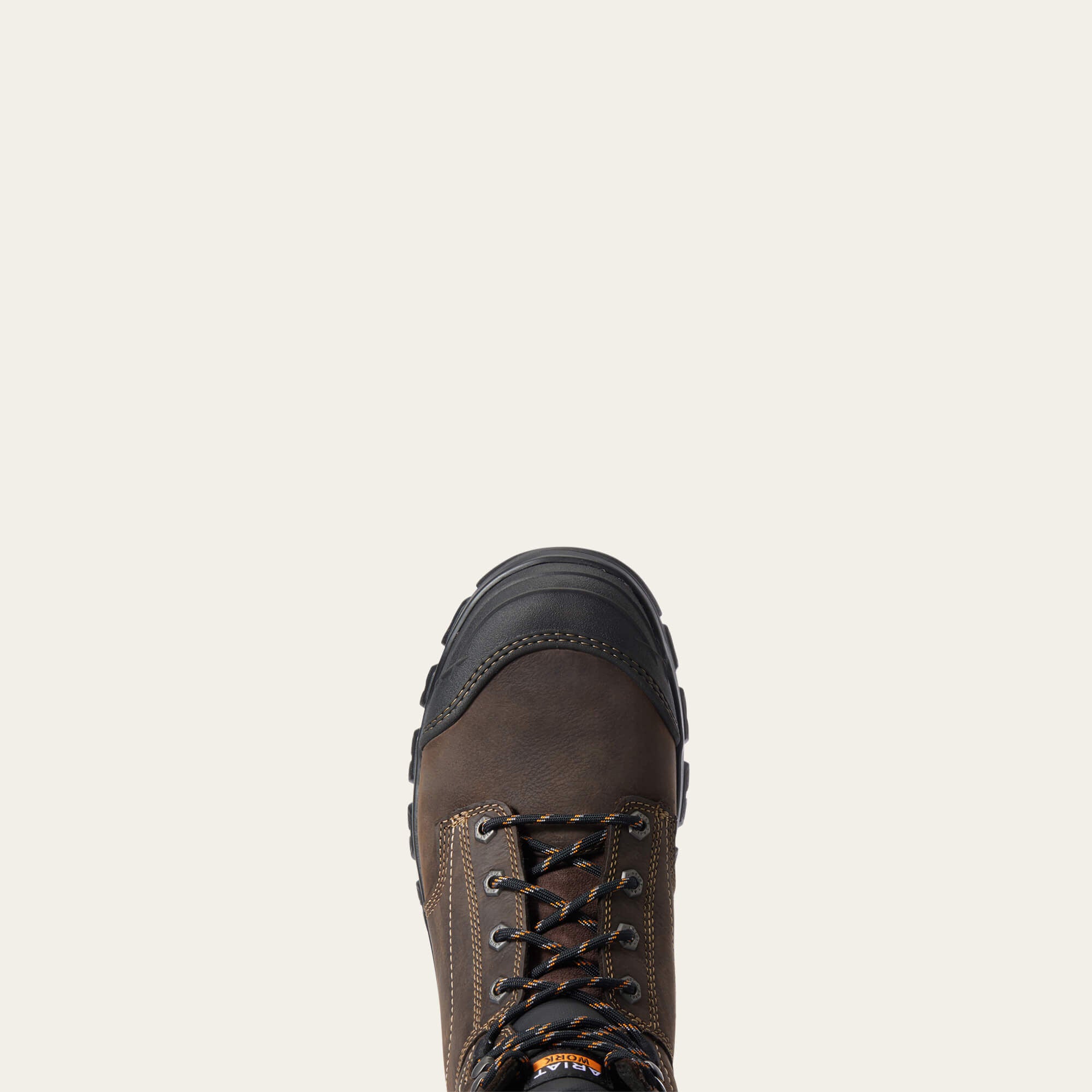 Treadfast 6" Waterproof Steel Toe Work Boot Men - DARK BROWN