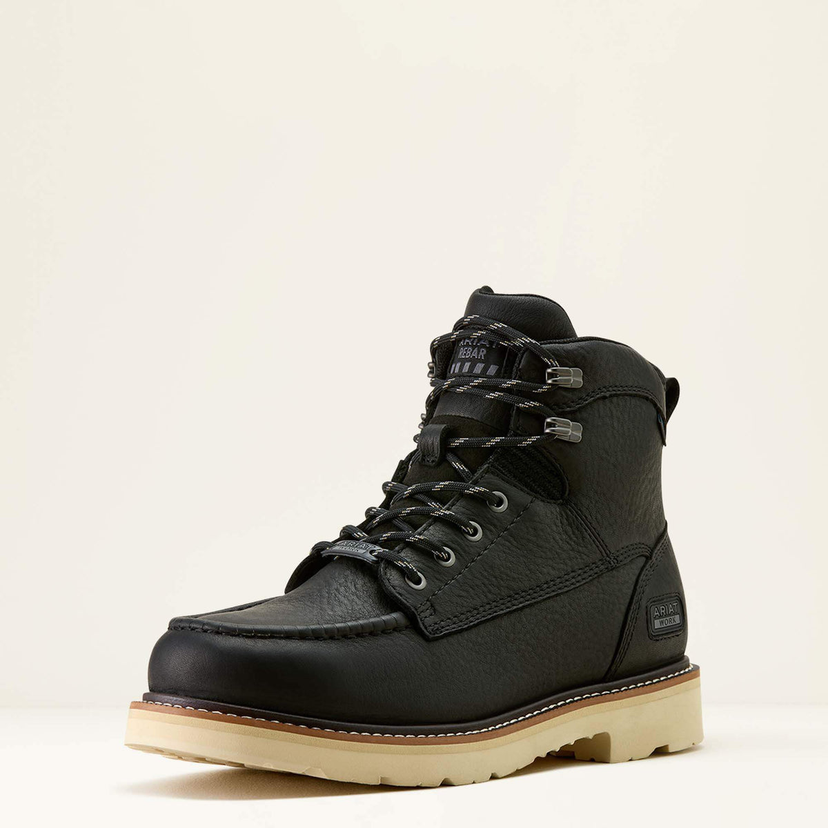 Rebar Lift 6" Waterproof Work Boot Men - BLACK