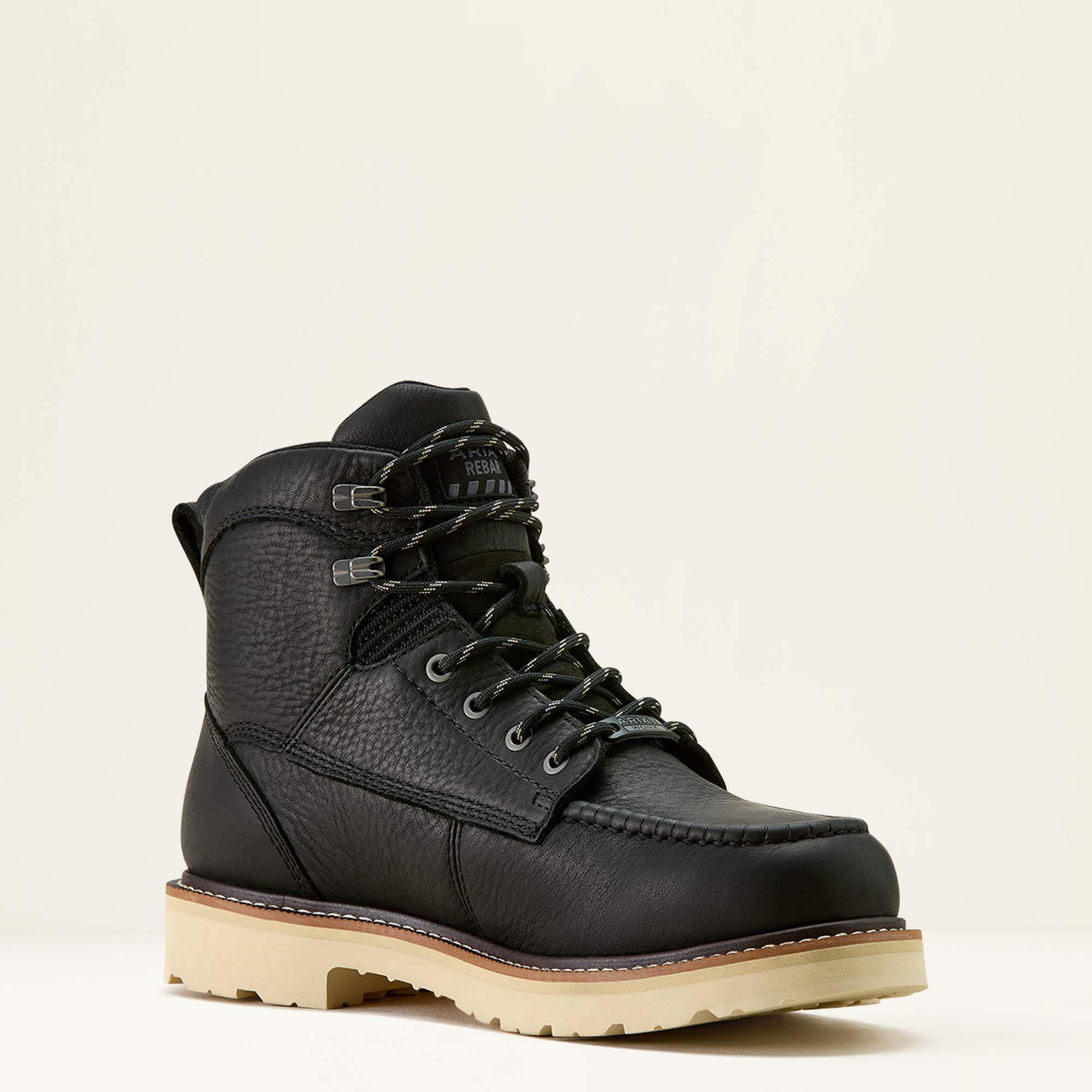 Rebar Lift 6" Waterproof Work Boot Men - BLACK