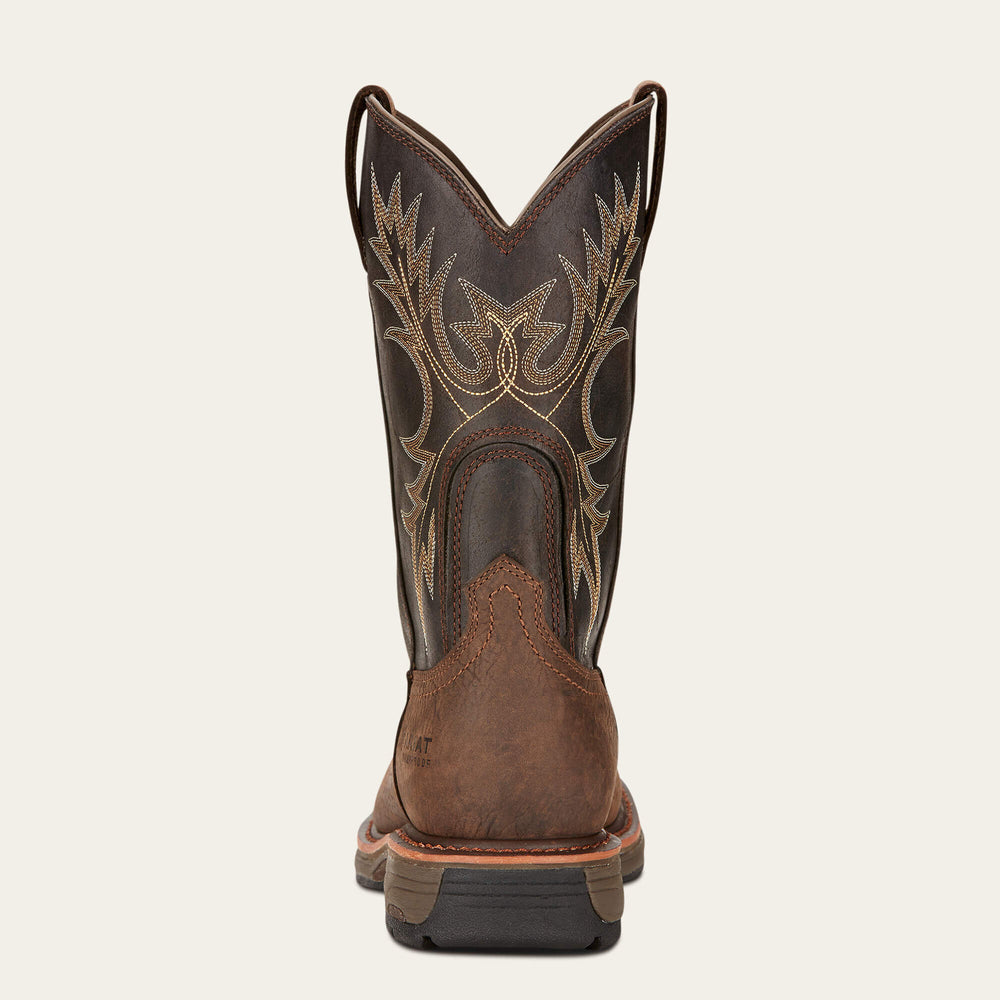 WorkHog Waterproof Work Boot Men - BRUIN BROWN