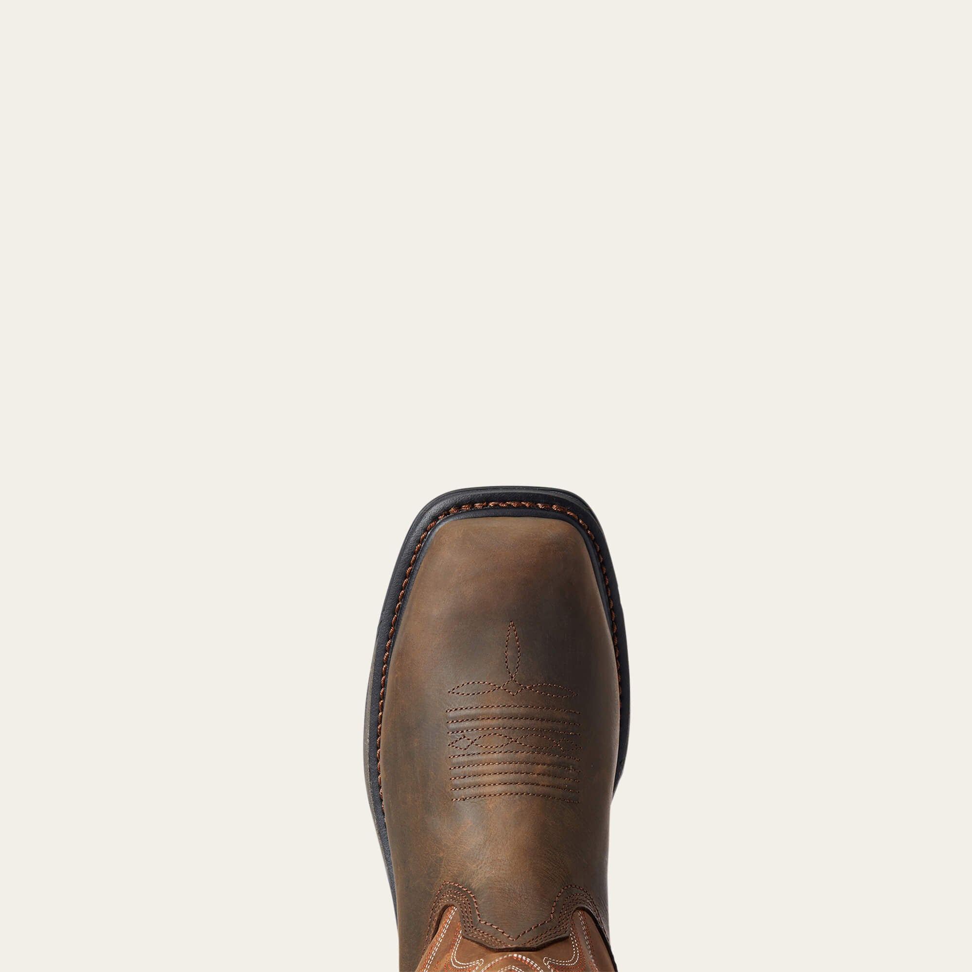 Big Rig Waterproof Composite Toe Work Boot Men - DARK BROWN